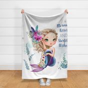 56"x72" Lilac Mermaid