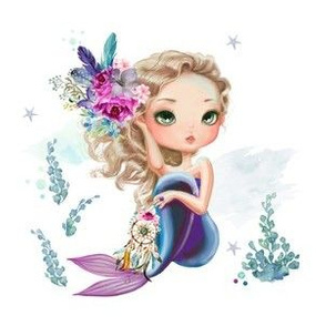 6" Lilac Mermaid / Mix & Match