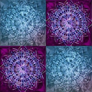 Mandala Quilt Squares