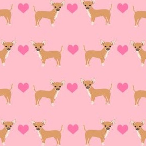 Chihuahua heart fabric pet dog breed