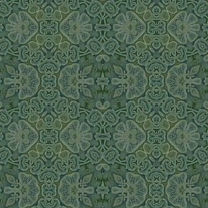 Blue green tiles