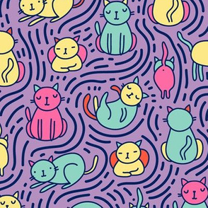 color cats