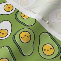 egg avocado pattern