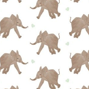 Little elephants love