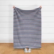 navy and blush stripes // stripe fabric nursery baby design girls stripes coordinate fabric