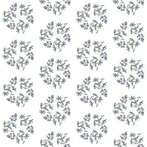 Lupine triangle on white small print 