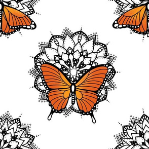 Butterflies and mandalas 2