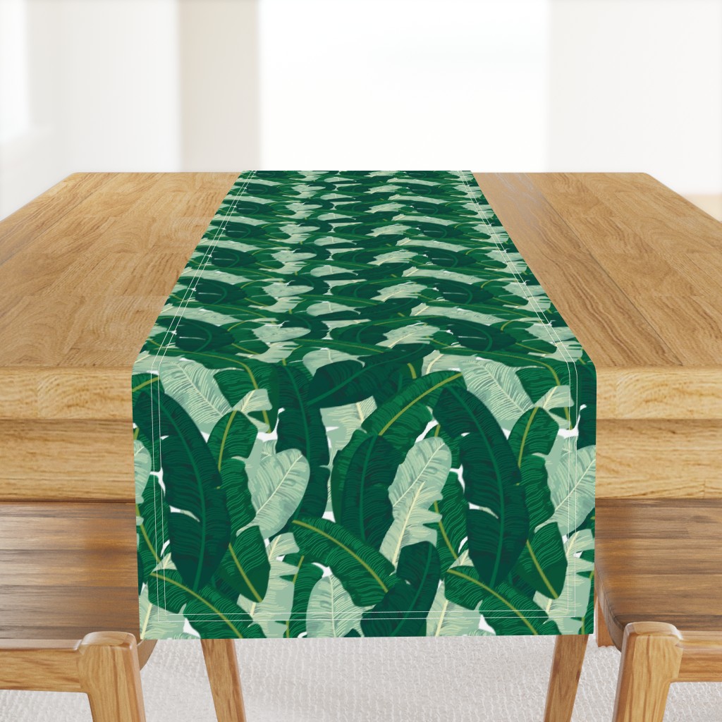 Classic Banana Leaves in Palm Springs Green