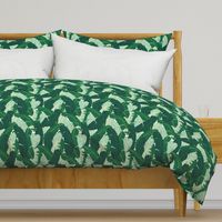 Classic Banana Leaves in Palm Springs Green