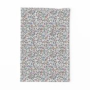 pastel rainbow leopard print fabric