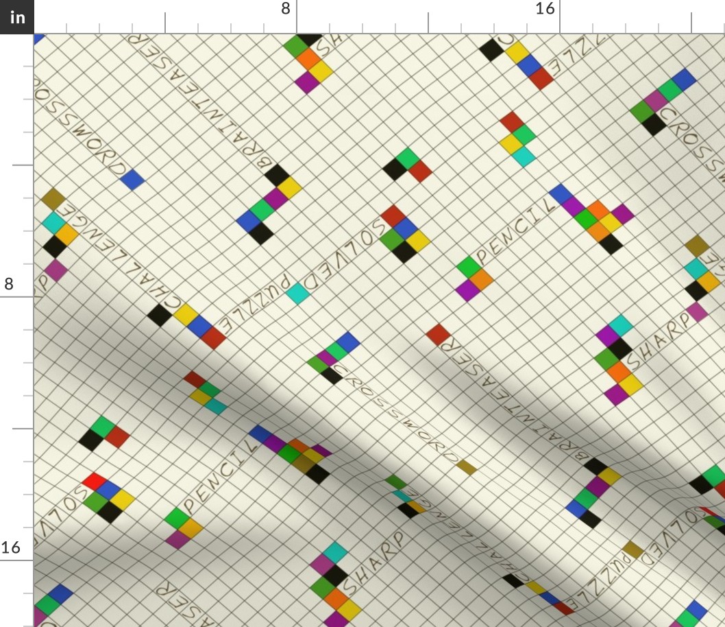 Crosswords with color