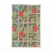 The William Morris Collection ~ Birds On A Trellis ~ Layers on Regal 