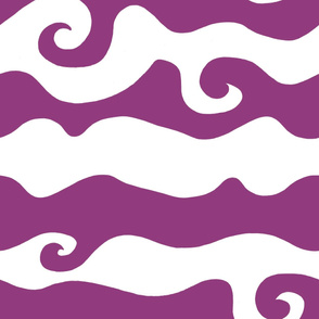 Swirly Wave - viola