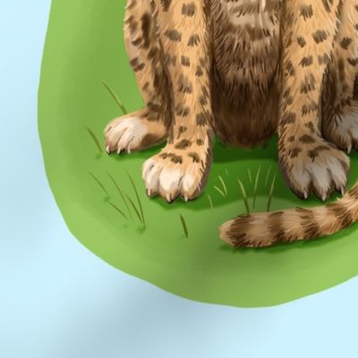 Cheetah Cub Large