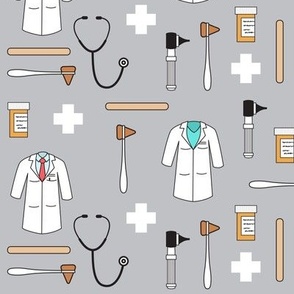 Doctor Fabric, Wallpaper and Home Decor | Spoonflower