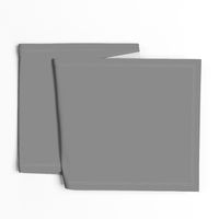 Shades of Grey - Solid Medium Grey