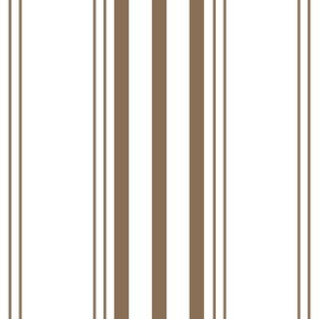 Lars Stripe brown sugar reverse