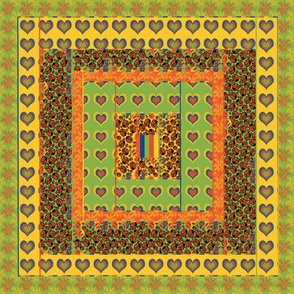 Summer Loud Quilt Block 2