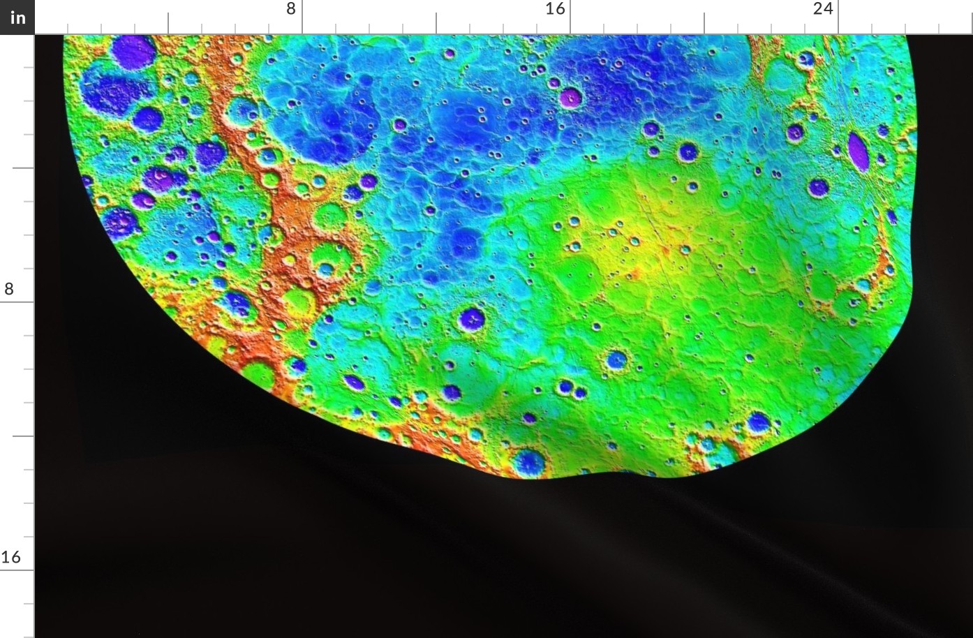 Mercury Topography / Planets view from outer space solar system craters