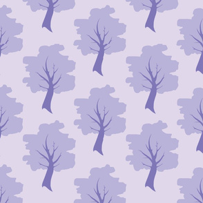 Sweet Trees - Lavender/lilac purple Forest