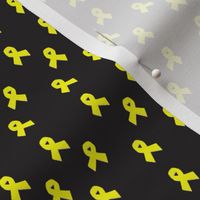 yellow ribbon-black