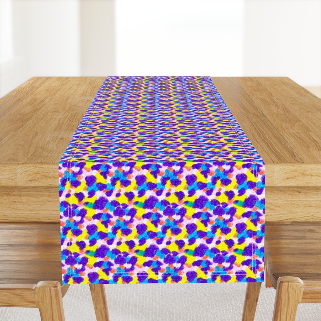 Colorful Wax Crayon Camouflage 
