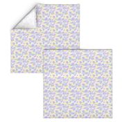 white mesh pattern with crayon background violet - yellow