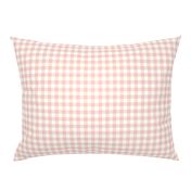 Tiny Buffalo Check Plaid Blush Pink