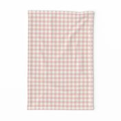 Tiny Buffalo Check Plaid Blush Pink