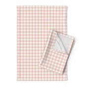 Tiny Buffalo Check Plaid Blush Pink