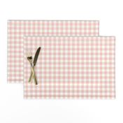 Tiny Buffalo Check Plaid Blush Pink