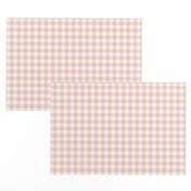 Tiny Buffalo Check Plaid Blush Pink