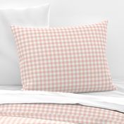 Tiny Buffalo Check Plaid Blush Pink