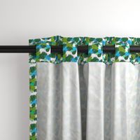 Camouflage pattern green - cyan