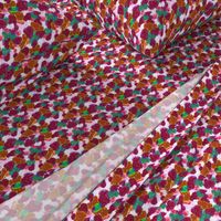 Wax Crayon Camouflage Pattern red