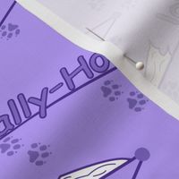 Lure coursing tiny Tally-Ho! - purple