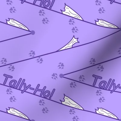 Lure coursing tiny Tally-Ho! - purple