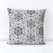 Mandala_White and Black