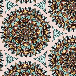 Art Deco Inspired Mandala