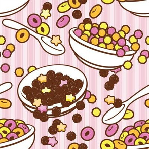 I'll just have cereal (pink)