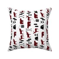 buffalo plaid animals black and red fabric buffalo plaid camper fabric