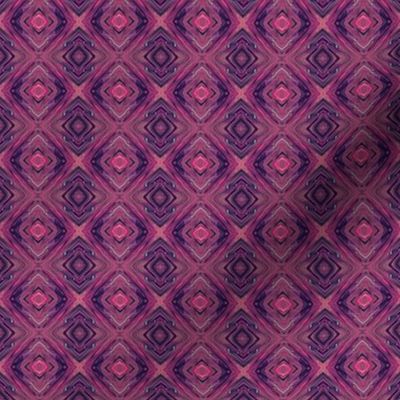 LMR - Magenta Relish Diamond Brocade