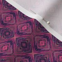 LMR - Magenta Relish Diamond Brocade