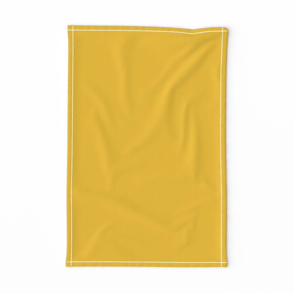 Solid Saffron Yellow (#F4C430)