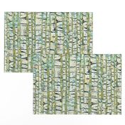 Birch Trees Green - Large