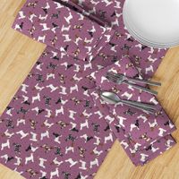 Polka Dot Boer Goat - Purple