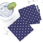 Polka Dots Navy