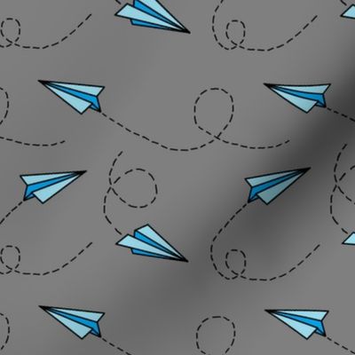 Flying_Paper_Planes_Blue_and_Gray