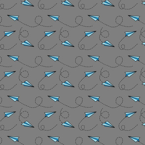 Flying_Paper_Planes_Blue_and_Gray