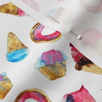 Watercolor sweets